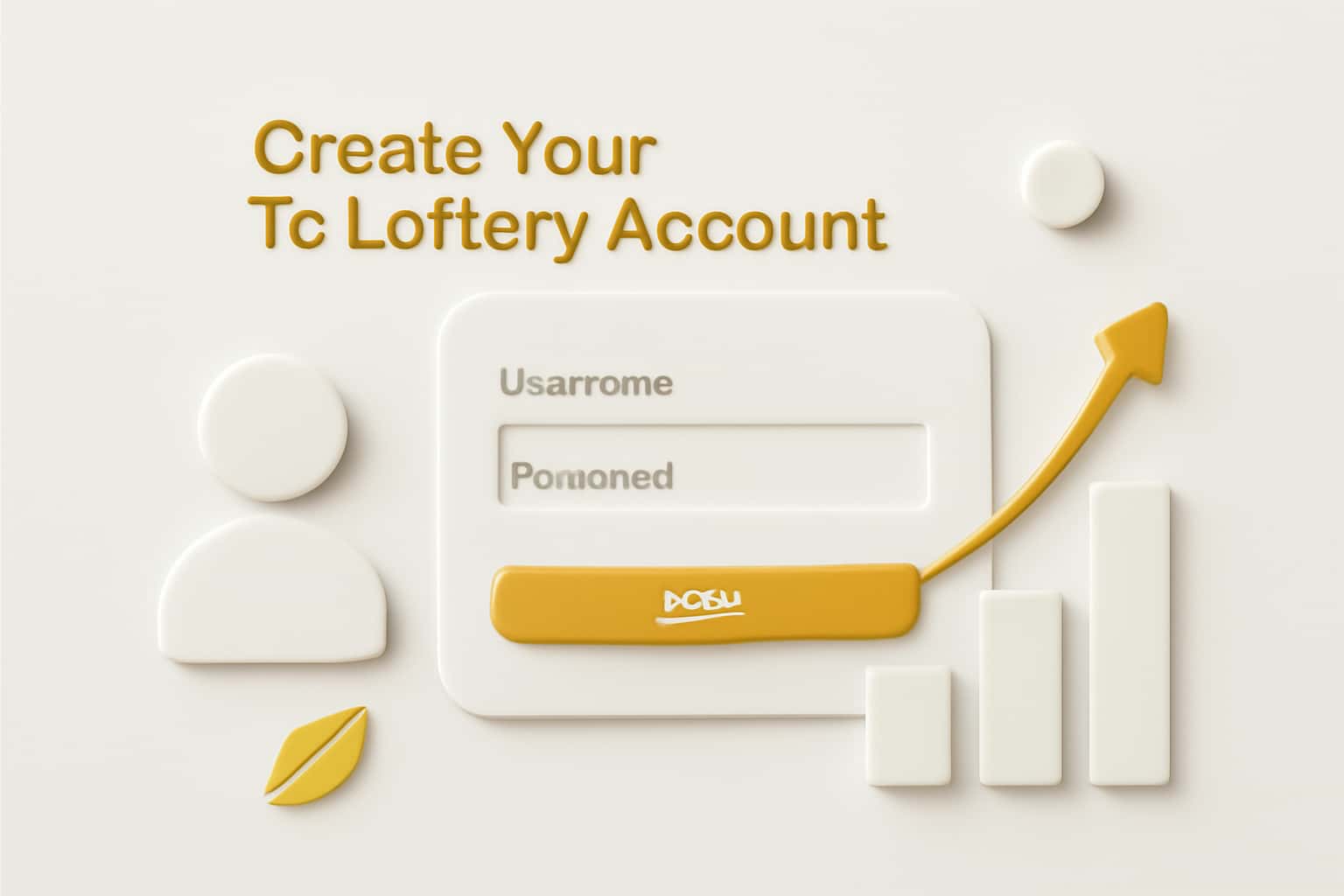 Create Your Tc Lottery Account Interface