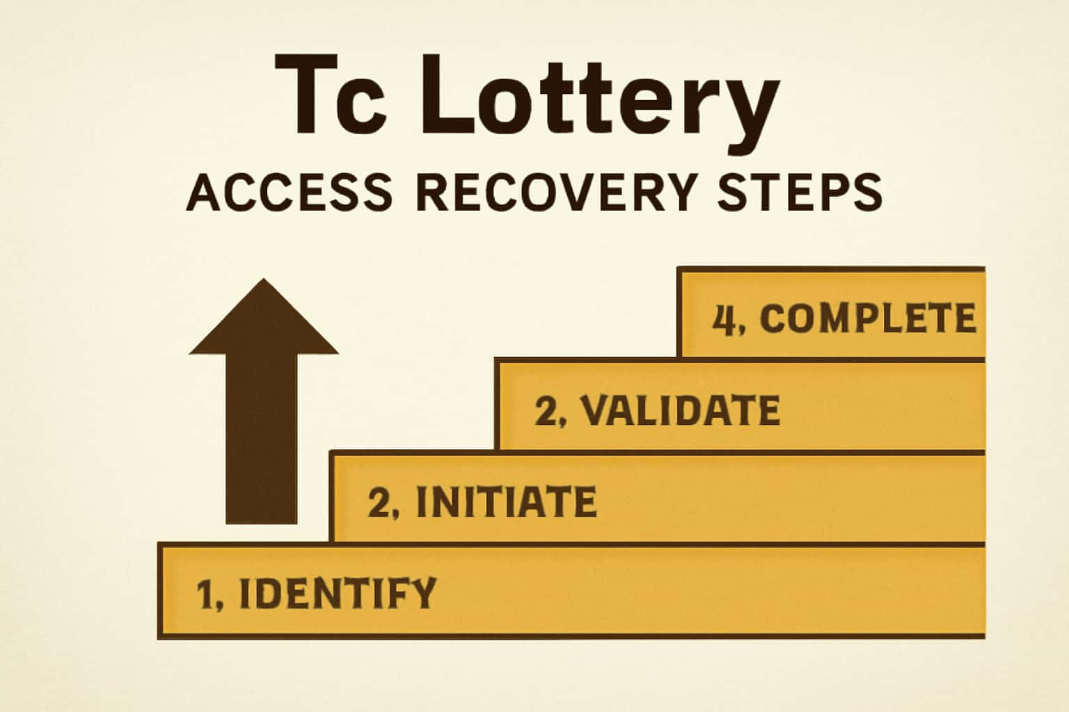 A neutral scene depicting the Tc Lottery Access Recovery Steps.