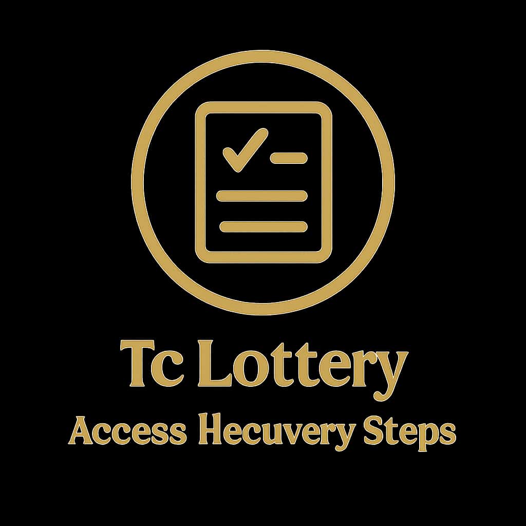 An icon representing Tc Lottery Access Recovery Steps.